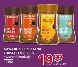 Selgros Kawa rozpuszczalna Eduscho 180-200 g wszystkie rodzaje oferta