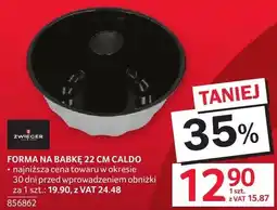 Selgros Forma na babkę 22 cm CALDO ZWIEGER oferta