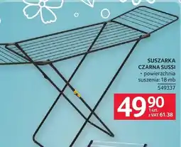 Selgros Suszarka czarna Sussi oferta