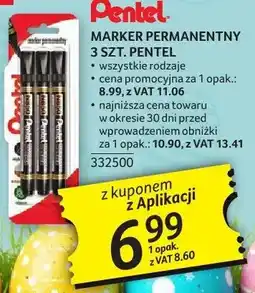 Selgros Marker permanentny 3 szt. PENTEL oferta