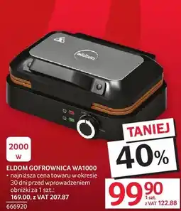 Selgros Gofrownica ELDOM WA1000 oferta