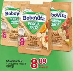 Selgros Kaszka BoboVita 210 g wszystkie rodzaje oferta