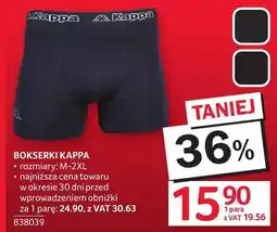 Selgros Bokserki Kappa rozmiary M-2XL oferta