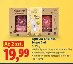 Lidl Zestaw Cud - hibiskus i pomarańcza w miodzie + malina w miodzie oferta