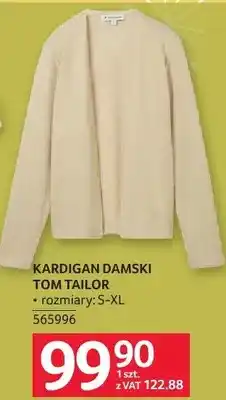 Selgros Kardigan damski Tom Tailor oferta