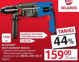 Selgros Młot udarowy BLAUPUNKT MLOT UDAROWY RH3010 oferta