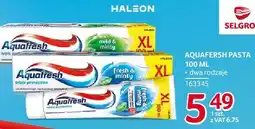 Selgros Pasta do zębów AQUAFRESH oferta