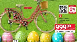 Selgros Rower miejski z koszem 28 cali oferta