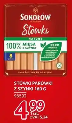 Selgros Stówki parówki z szynki Sokołów oferta
