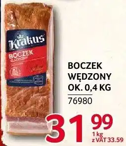 Selgros Boczek wędzony Krakus ok oferta