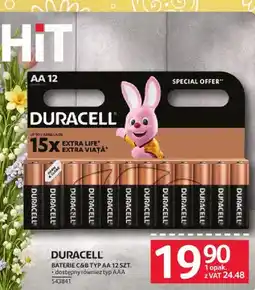 Selgros Baterie Duracell C&B typ AA 12 szt oferta
