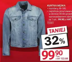 Selgros Kurtka męska rozmiary M-3XL oferta