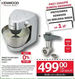 Selgros Robot planetarny KENWOOD KHC29.A0SI oferta