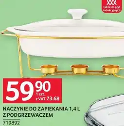Selgros Naczynie do zapiekania PYREX 1.4L z podgrzewaczem oferta