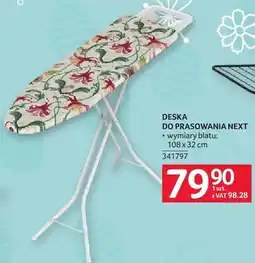 Selgros Deska do prasowania Next oferta