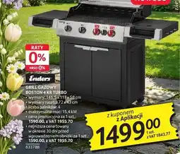 Selgros Grill gazowy BOSTON 4 KR TURBO Enders oferta