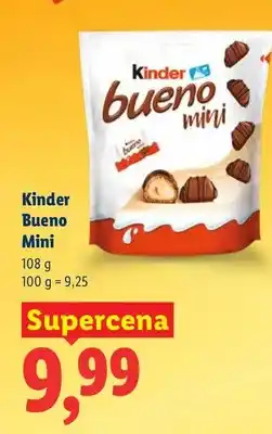 Lidl Batoniki Bueno Mini oferta