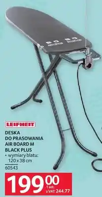 Selgros Deska do prasowania Air Board M Black Plus Leifheit oferta