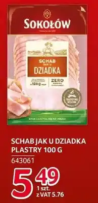 Selgros Schab jak u dziadka plastry Sokołów oferta