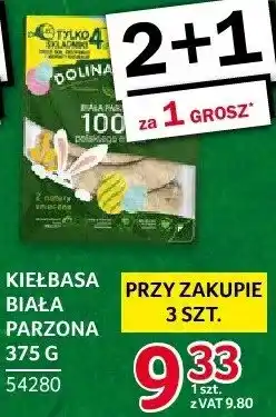 Selgros Kiełbasa biała parzona Dolina Dobra oferta