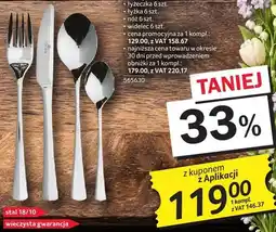 Selgros Komplet sztućców Tunea 24 części Gerlach oferta