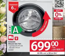 Selgros Pralka WA 7161 oferta