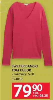 Selgros Sweter damski Tom Tailor oferta