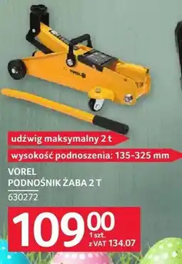 Selgros Podnośnik zaba Vorel 2t oferta
