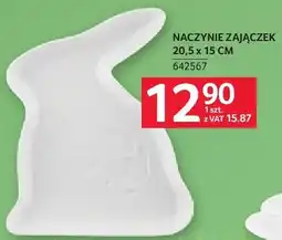 Selgros Naczynie zajączek 20.5 x 15 cm oferta