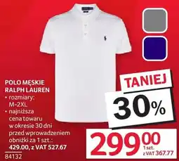 Selgros Polo męskie Ralph Lauren rozmiary M-2XL oferta