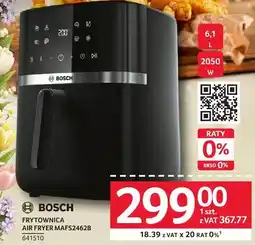Selgros Frytkownica AIR FRYER BOSCH MAFS2462B oferta