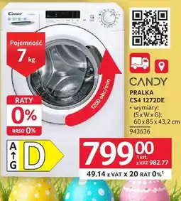 Selgros Pralka CS4 1272DE oferta