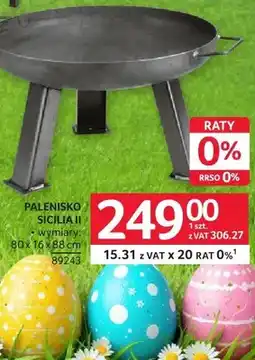 Selgros Palenisko SICILIA III oferta