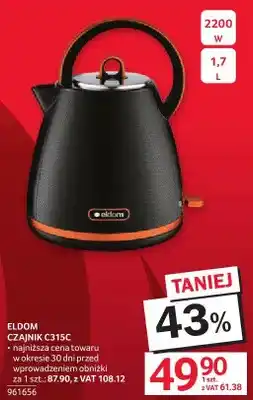 Selgros Czajnik ELDOM C315C oferta