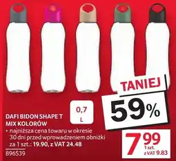 Selgros Bidon shape t mix kolorów DAFI oferta