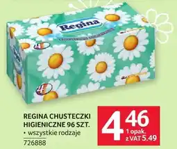 Selgros Chusteczki higieniczne REGINA 96 szt oferta