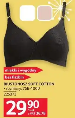 Selgros Biustonosz Soft Cotton oferta