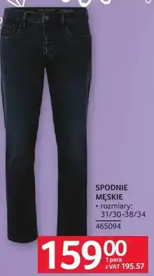 Selgros Spodnie męskie rozmiary 31/30-38/34 oferta