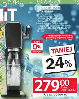 Selgros Saturator Art Sodastream oferta