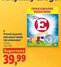 Lidl Proszek do prania kolorowych tkanin oferta