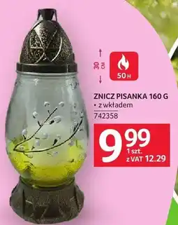Selgros Znicz pisanka z wkładem oferta