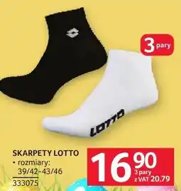 Selgros Skarpety Lotto oferta