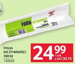 Selgros Folia do żywności FOLIA 300 m oferta