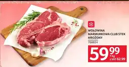 Selgros Wołowina marmurkowa club stek mrożony oferta