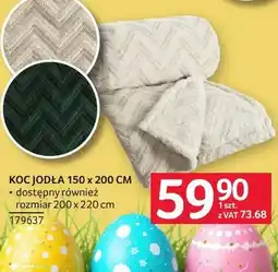 Selgros Koc jodła 150 x 200 cm oferta