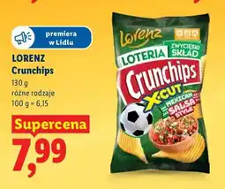 Lidl Chipsy Crunchips oferta