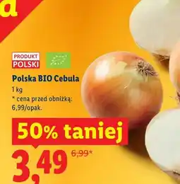 Lidl Cebula polska Bio oferta