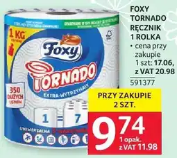 Selgros Ręcznik papierowy Foxy Tornado 1 rolka oferta