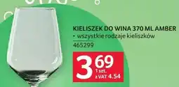 Selgros Kieliszek do wina 370 ml Amber wszystkie rodzaje kieliszków oferta