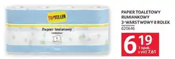 Selgros Papier toaletowy rumiankowy 3-warstwowy 8 rolek oferta
